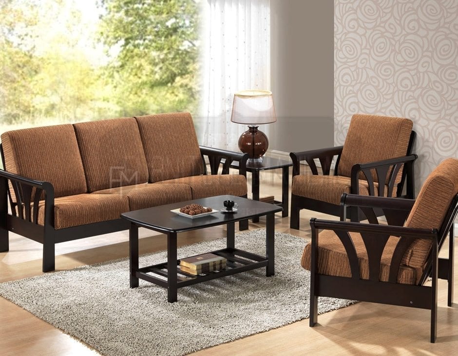 YG310 Wooden Sofa Set  Home \u0026 Office Furniture Philippines