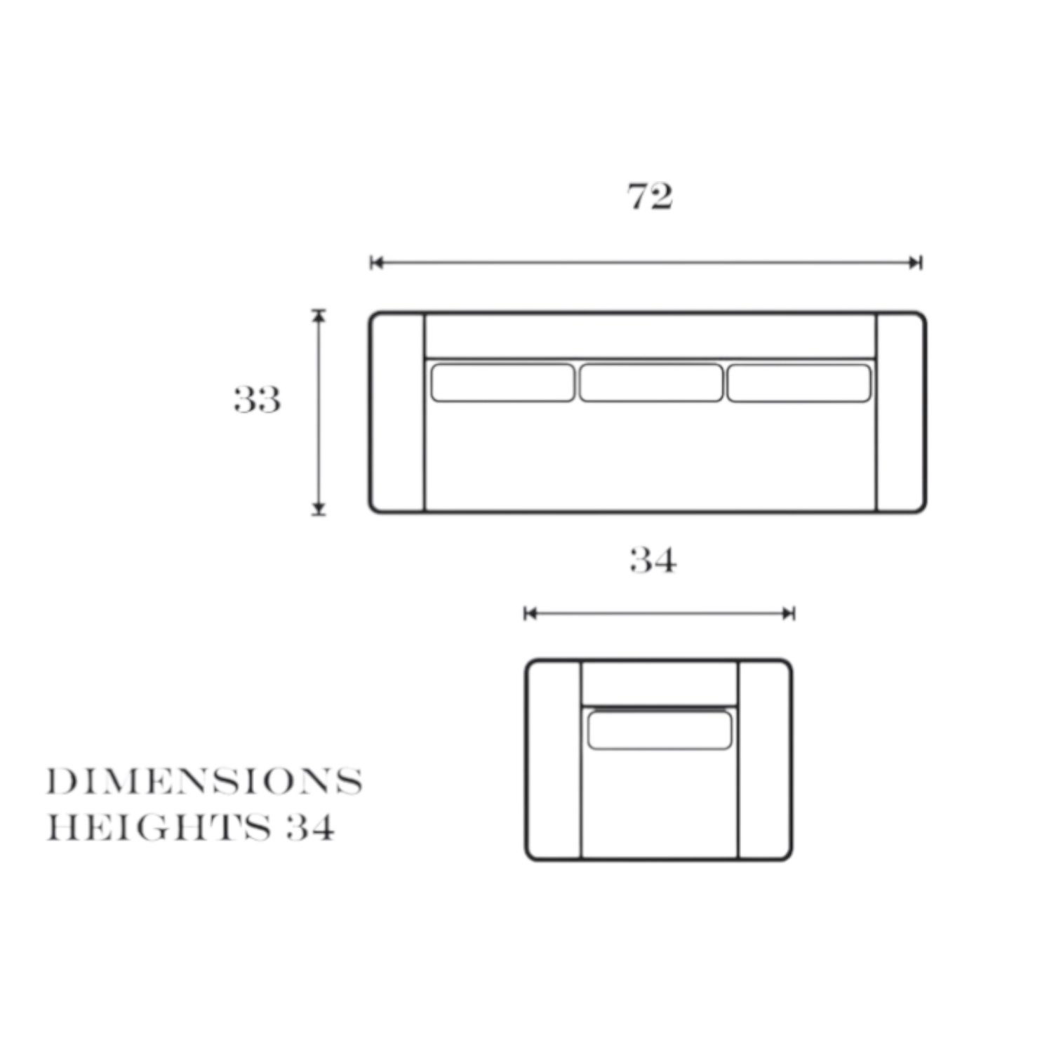 Lorenzo 3-1-1 Fabric Sofa Set - Image 2