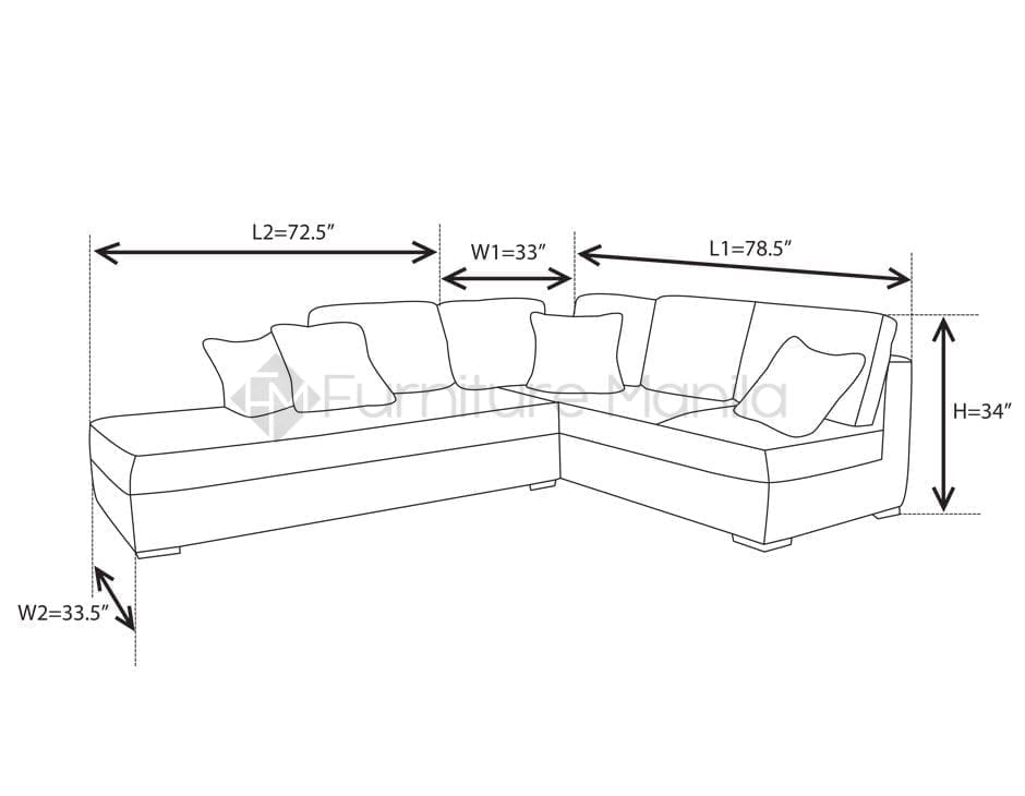 Epira L Shaped Sofa Furniture Manila, How To Measure L Shaped Sofa