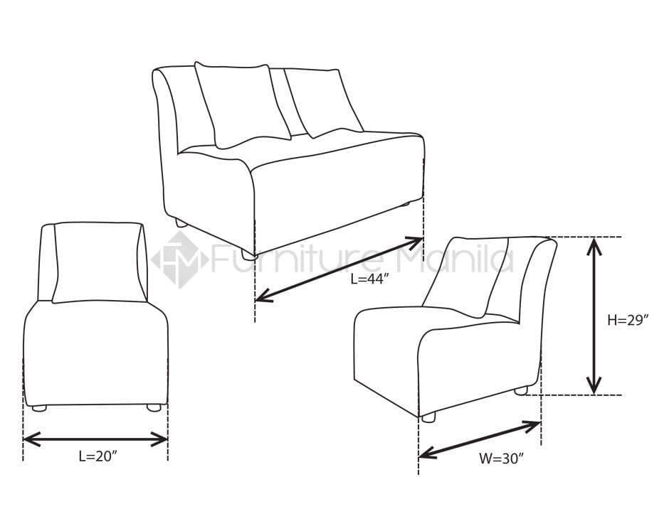 Hazel Sofa Set | Home & Office Furniture Philippines