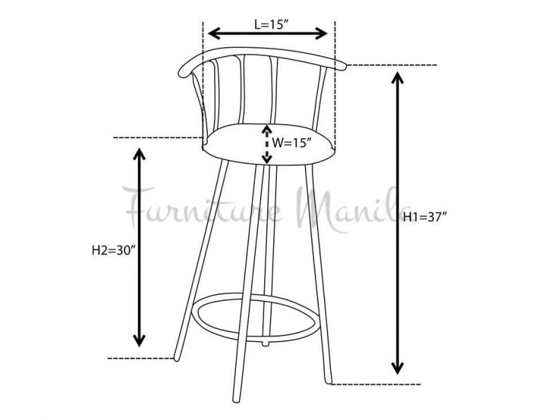 DR329 Bar Stool Furniture Manila