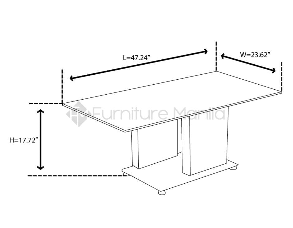 CT070 Center Table Home & Office Furniture Philippines