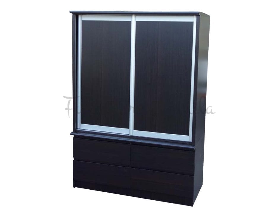 2772 Sliding Door Wardrobe Furniture, Sliding Door Bookcase Cabinet Designs Philippines