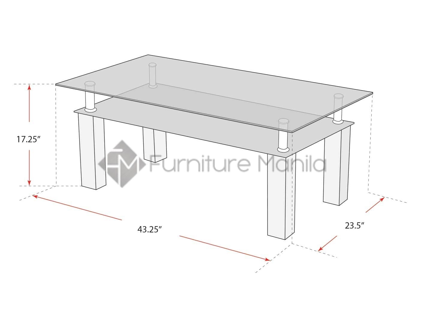 RCT117B Coffee Table | Furniture Manila
