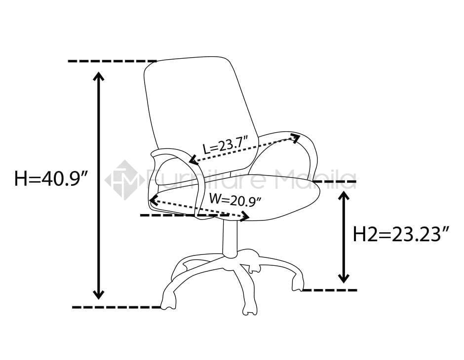 C8353 MESH OFFICE CHAIR Home & Office Furniture Philippines