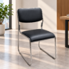 Mirevan Sled Base Visitor’s Chair – Black