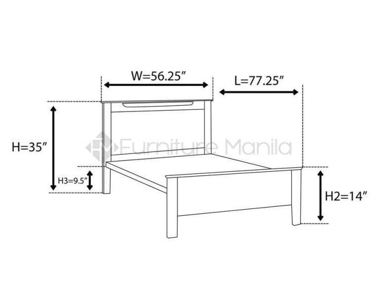 320 Wooden Bed Frame Furniture Manila