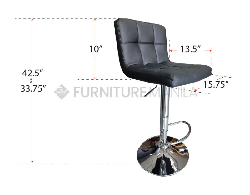 Q12 Bar Chair - Image 6
