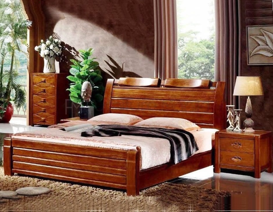 6216 Wooden Bed Frame | Furniture Manila