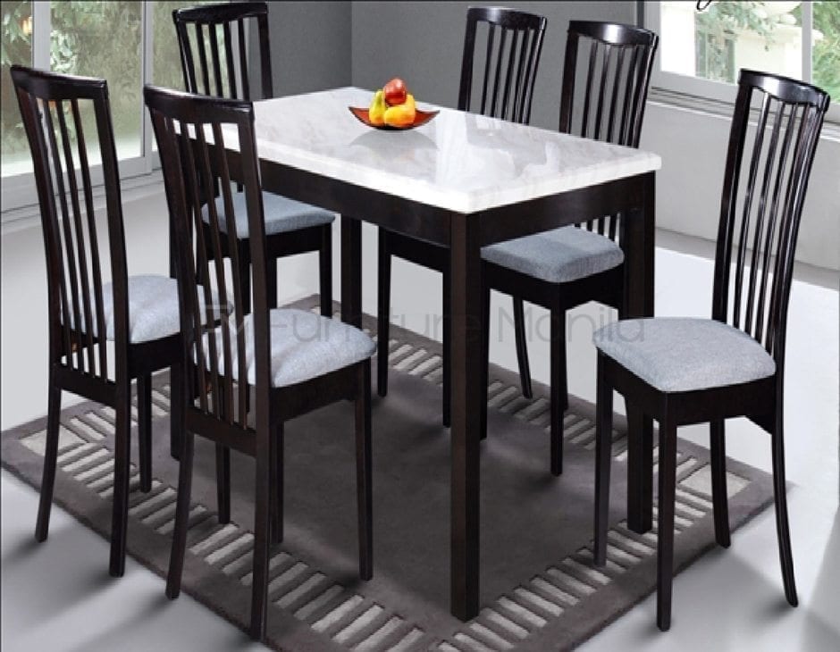 Buy M466 Marble Dining Set Furniture Manila