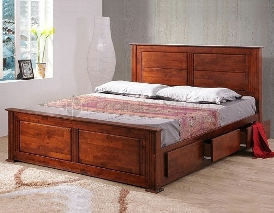 rena bed frame with storage