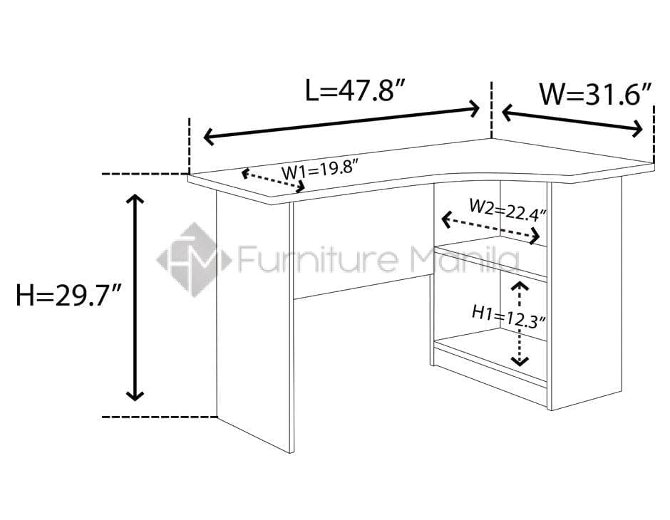 2091 Office Table Furniture Manila