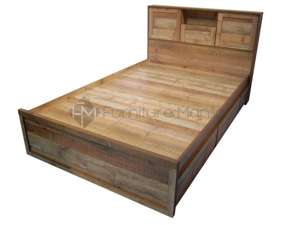RUTI STORAGE BED FRAME | Home & Office Furniture Philippines