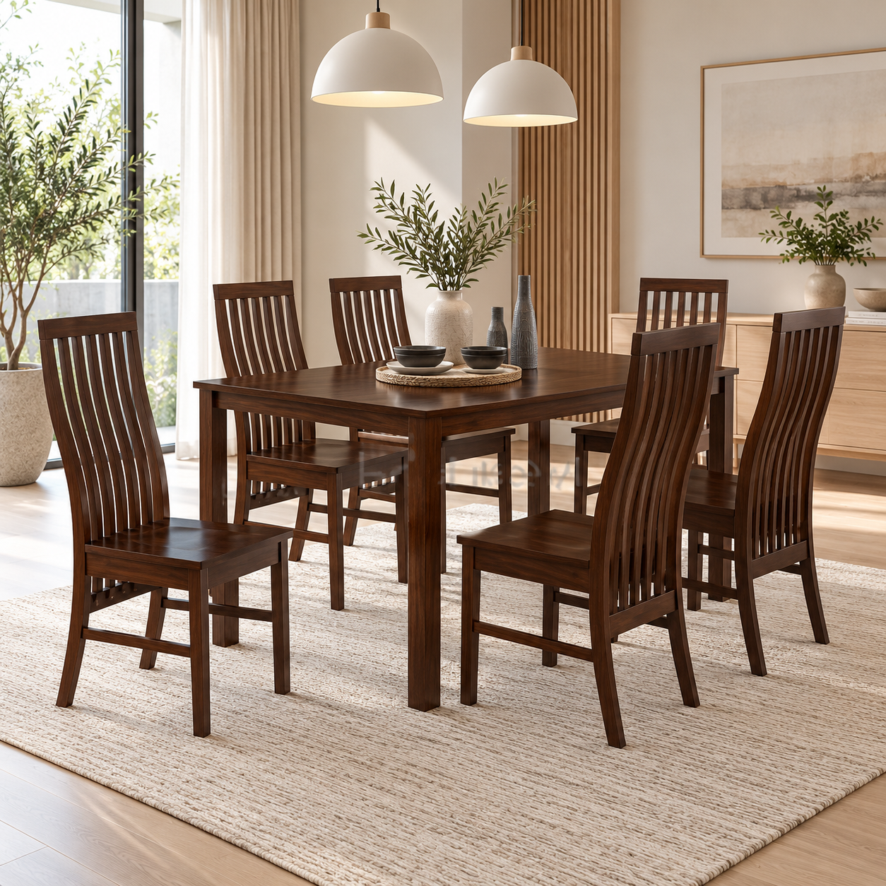 Pavrelis Dining Set – 4-Seater & 6-Seater - Image 2