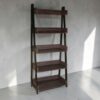 TierCraft Industrial Ladder Shelf Bookcase