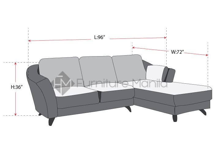 India L Shaped Sofa Furniture Manila