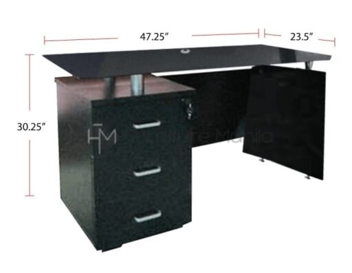 Alternative view of G720 Office Table