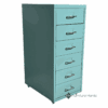 OD6 6-Layer Vertical Metal Drawer Cabinet – Mint Green