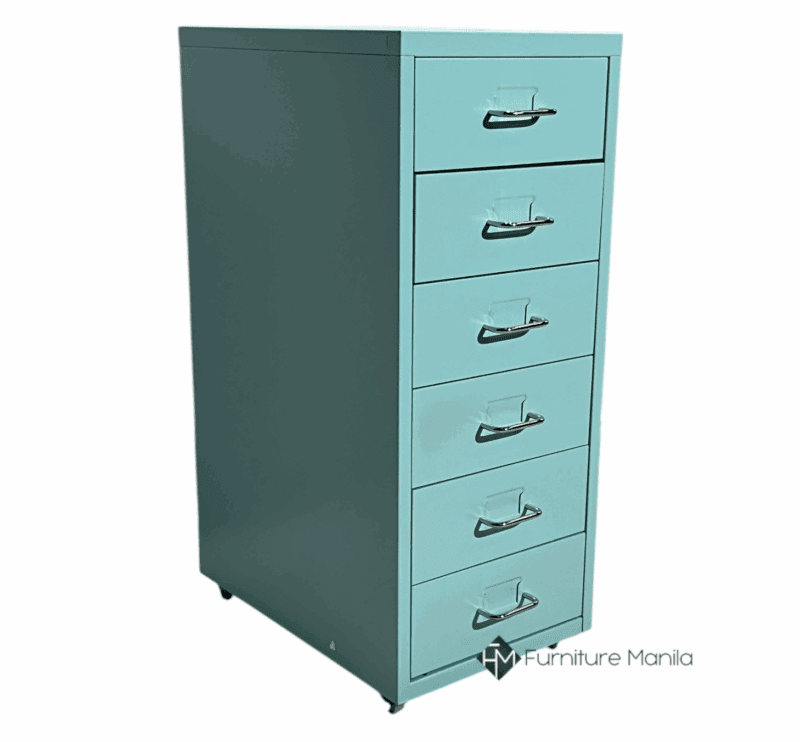 OD6 6-Layer Vertical Metal Drawer Cabinet – Mint Green