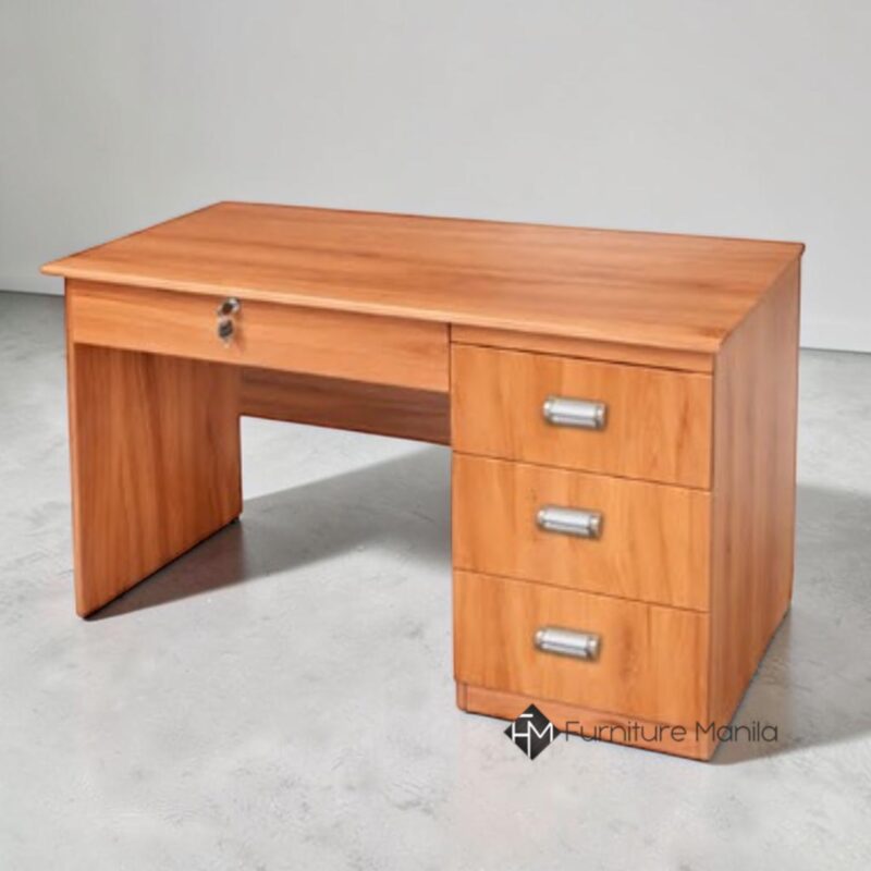 Fairhaven Office Desk with Locking Pedestal