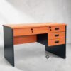 Dunham Office Desk with Locking Pedestal