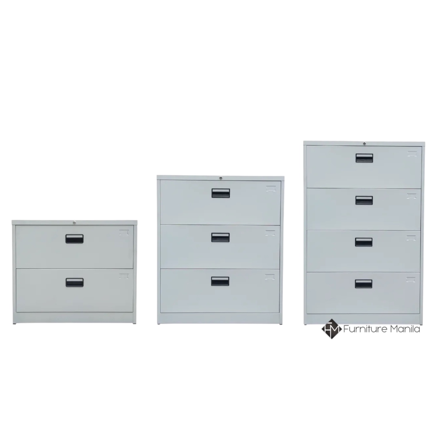 Fortis Vertical Filing Cabinet - 3 Layers - Image 2