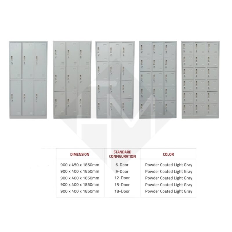 Alternative view of SteelGuard Locker Cabinet - 9 Doors