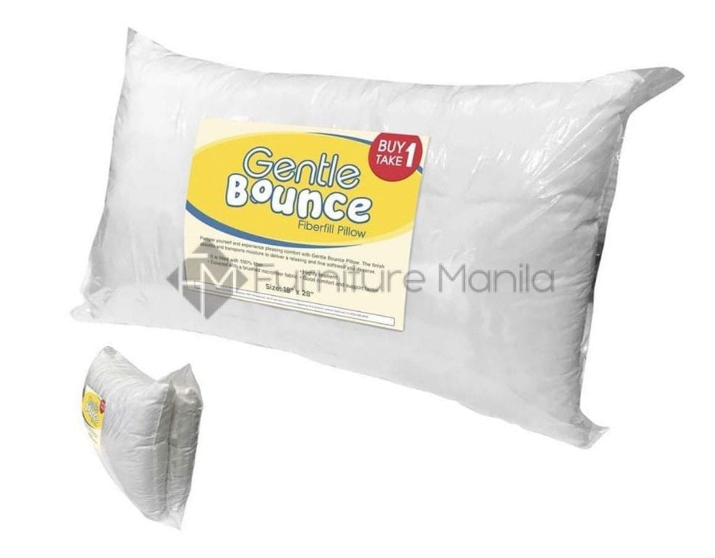 Uratex Gentle Bounce B1T1 Fiberfill Pillow Furniture Manila