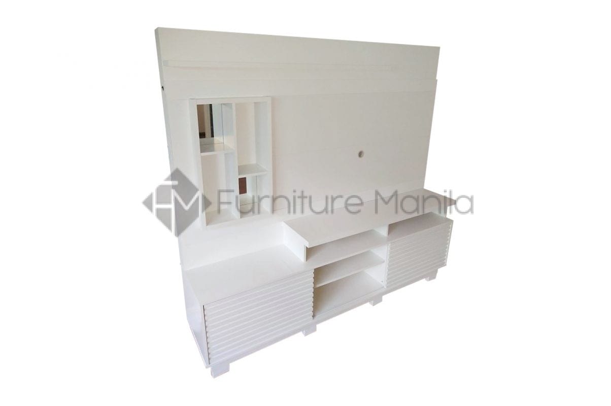 El Dorado White Home Entertainment Unit Furniture Manila