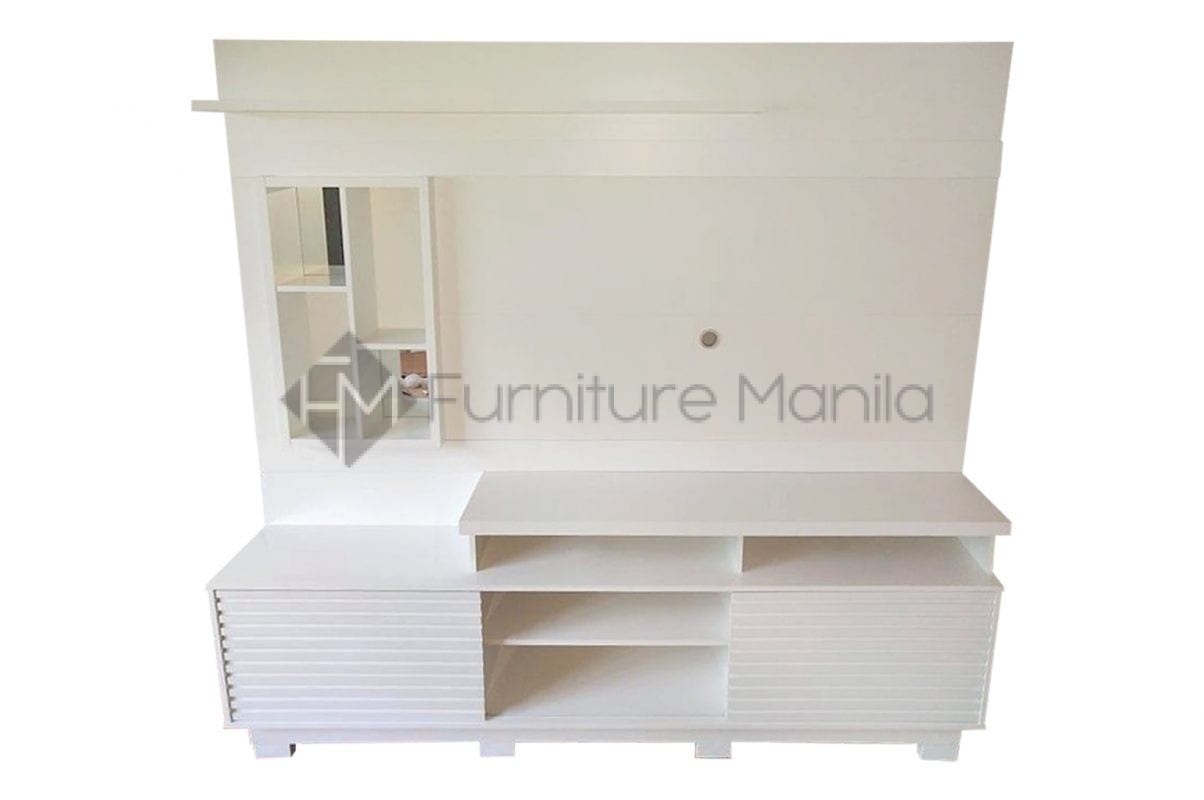 El Dorado White Home Entertainment Unit Furniture Manila