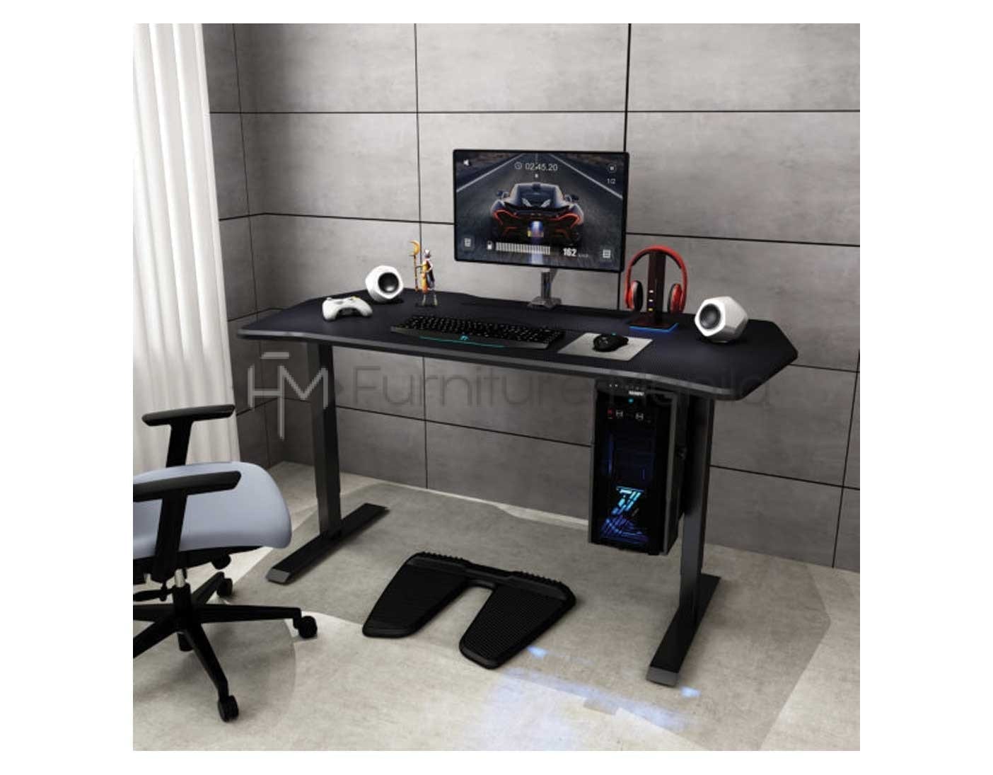 FLEXISPOT E1 ELECTRIC HEIGHT ADJUSTABLE GAMING DESK FRAME + TABLETOP | Furniture Manila