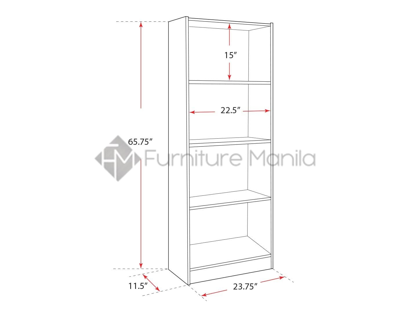 167 Bookcase - Image 5