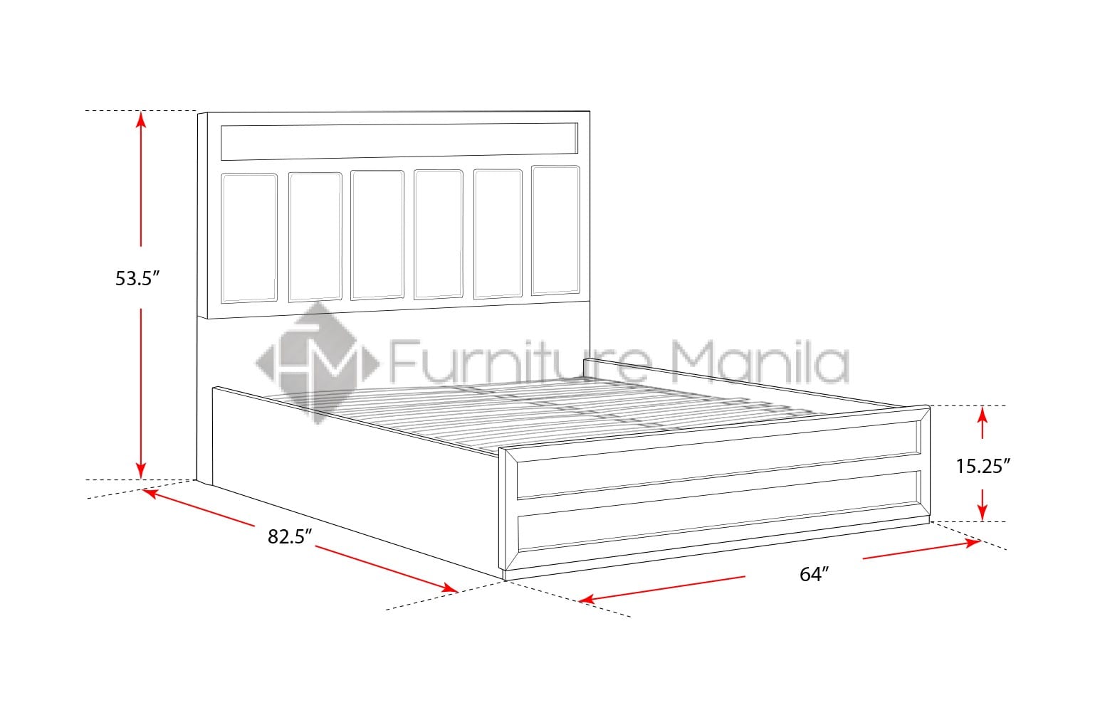 Queen Size Bed Frame Dimensions