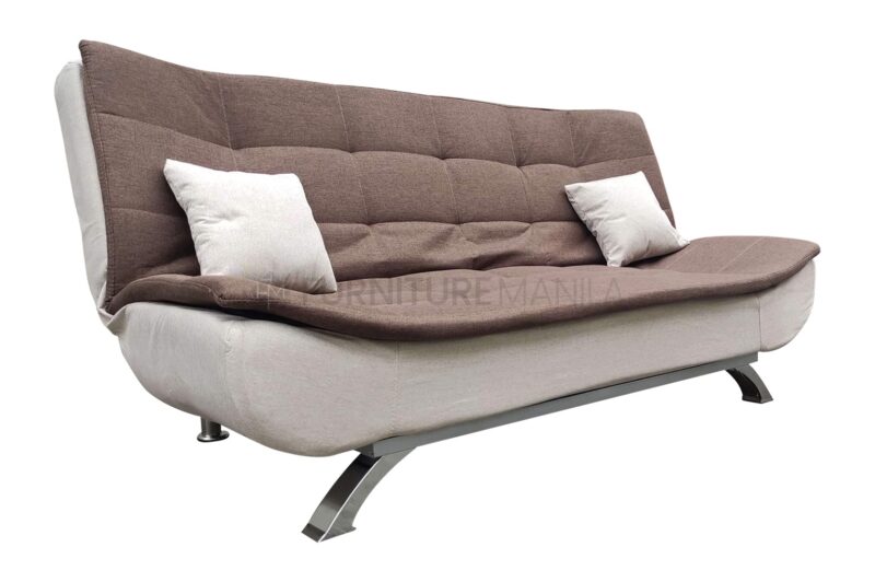 Paventra Convertible Fabric Sofa Bed - Image 3