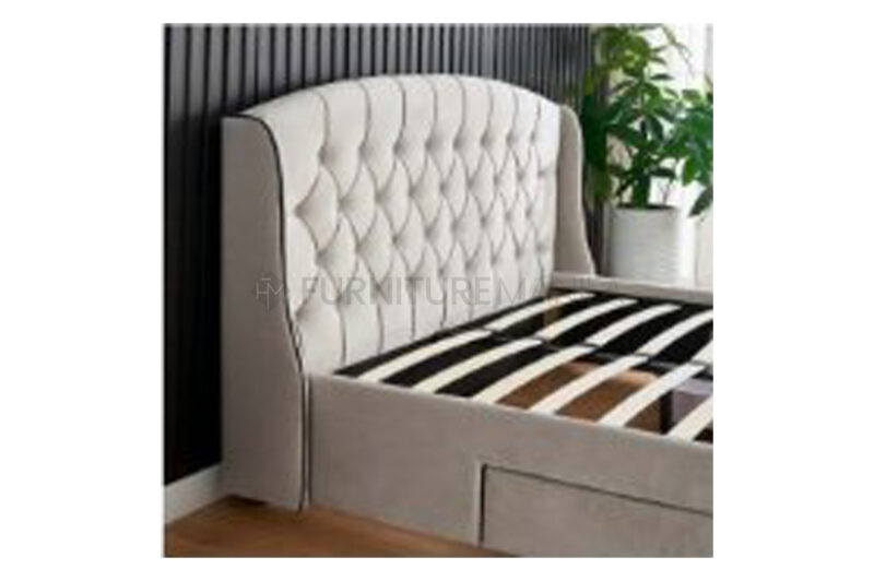 Alternative view of Arla King Bed Frame with Storage Drawers