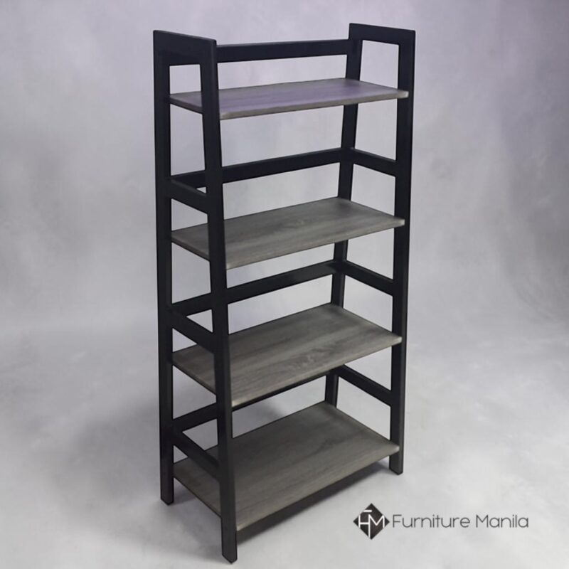 StackMax Industrial 4-Tier Open Shelf Bookcase