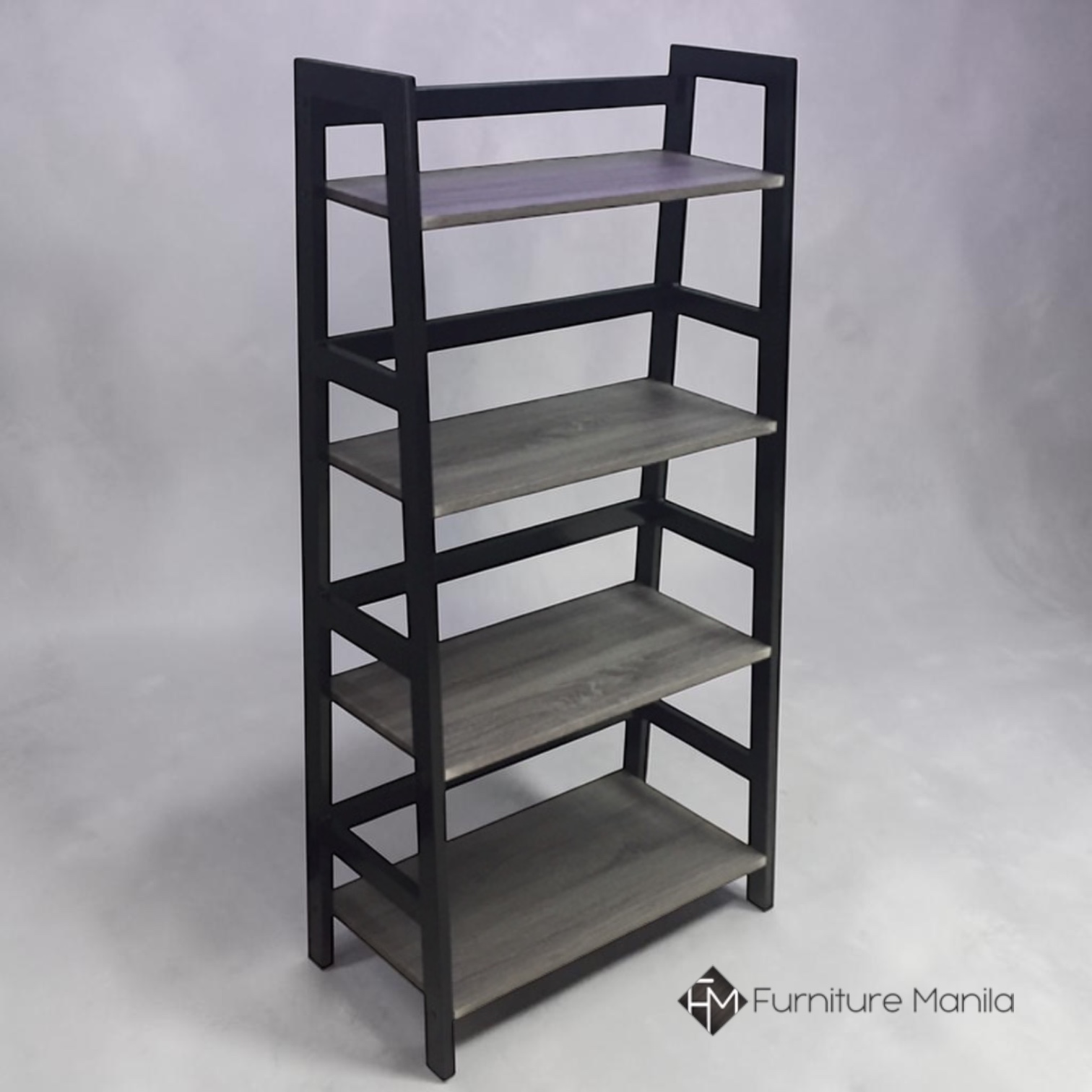 StackMax Industrial 4-Tier Open Shelf Bookcase