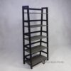 StackTower Industrial 5-Tier Open Shelf Bookcase