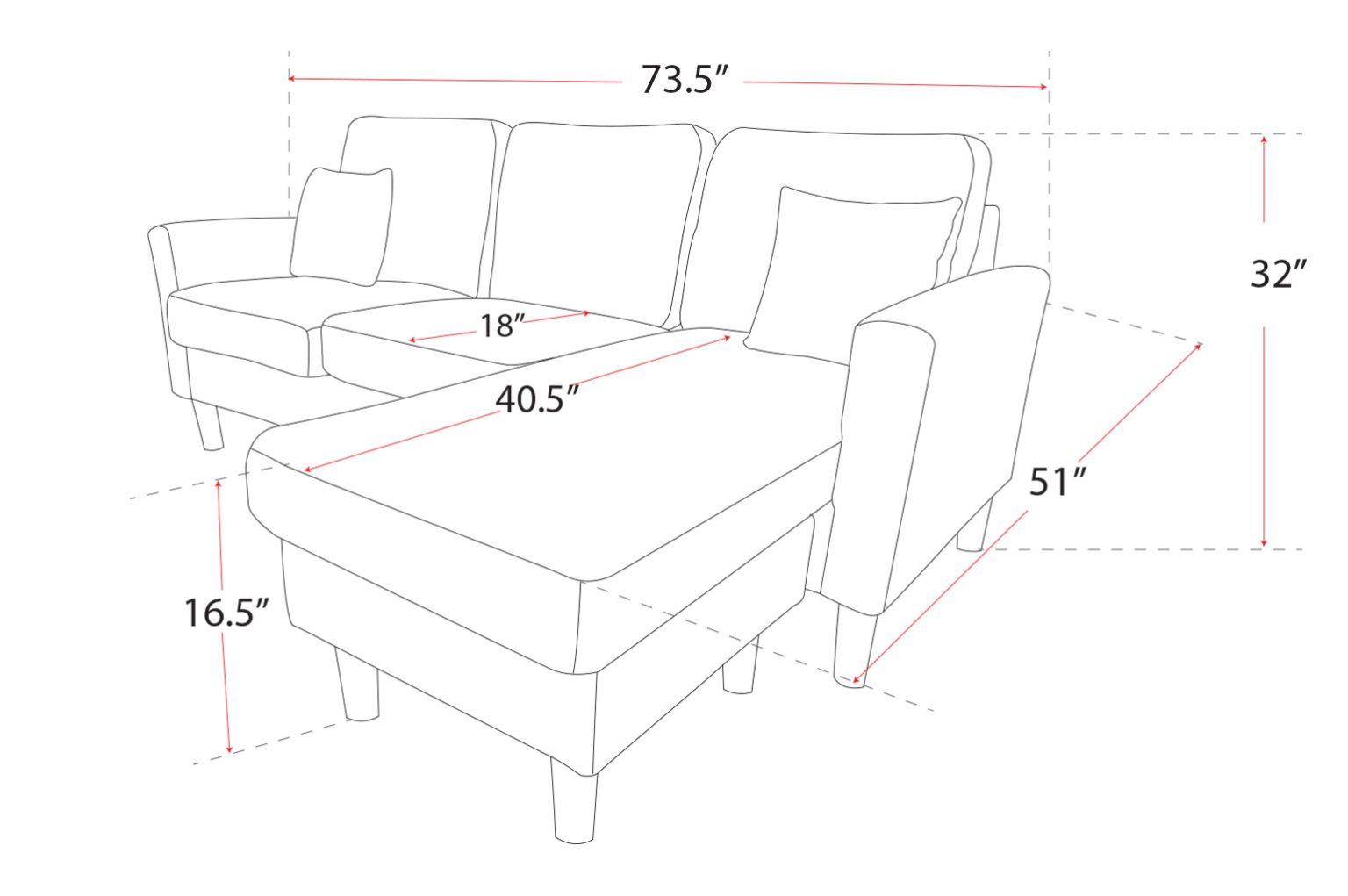 888 Reversible Sofa Furniture Manila