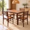 Arvellan 4-Seater Wooden Dining Set