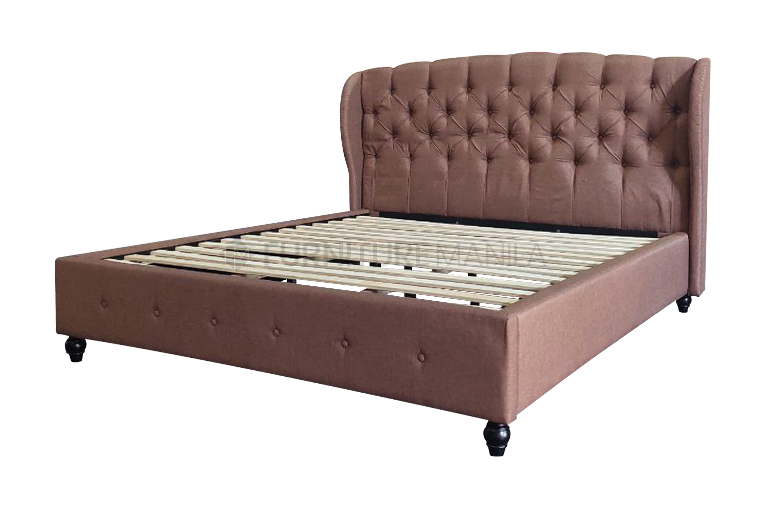 Berna Upholstered Bed Frame King Furniture Manila