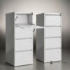 FileGuard Vertical Steel Filing Cabinet – 4 Drawer
