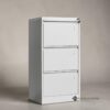 FileGuard Vertical Steel Filing Cabinet – 3 Drawer
