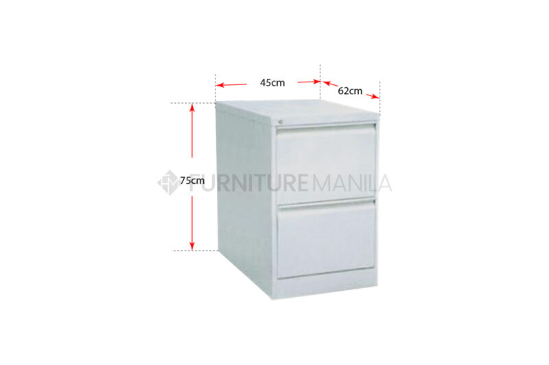FileGuard Vertical Steel Filing Cabinet – 2 Drawer - Image 4