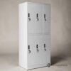 Sentinel Six Door Steel Locker Cabinet - 6 Door