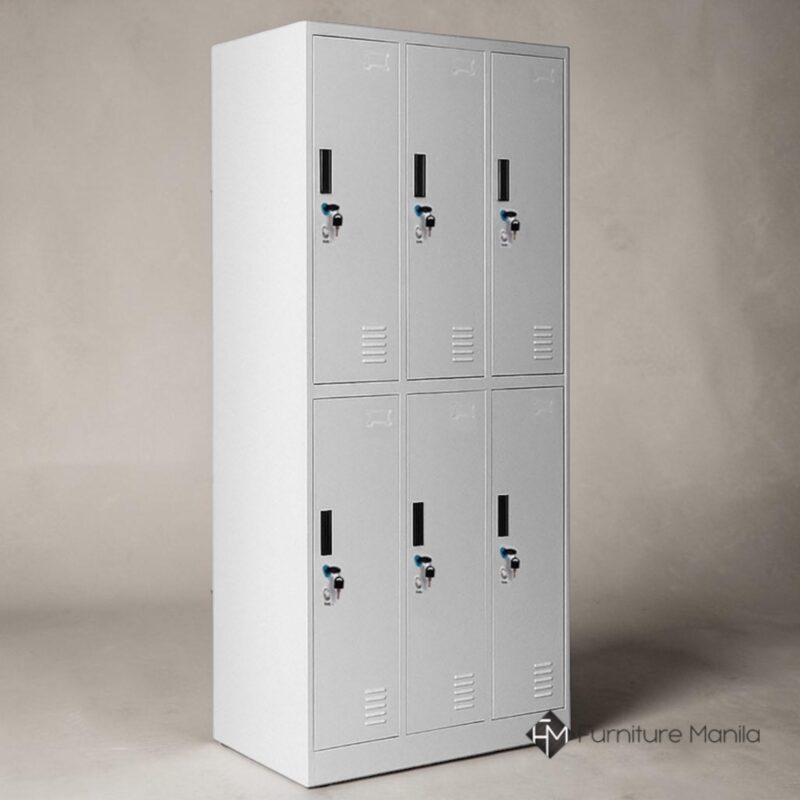 Sentinel Six Door Steel Locker Cabinet - 6 Door