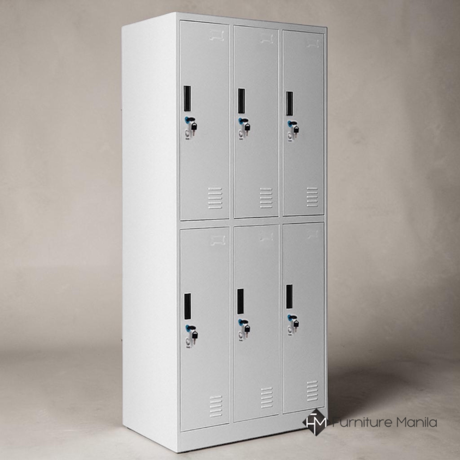 Sentinel Six Door Steel Locker Cabinet - 6 Door