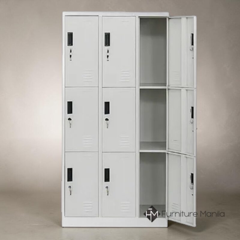 Alternative view of Sentinel Nine Door Steel Locker Cabinet - 9 Door