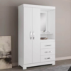 170W Wardrobe with Dressing Table