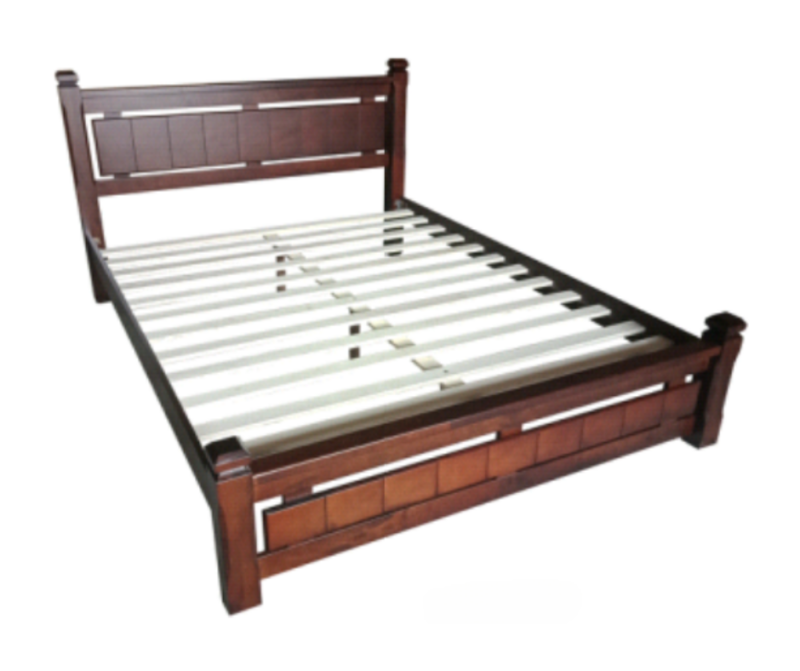 Kenny Wooden Bed Frame - Queen
